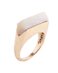 Linear Ring - Mother of Pearl