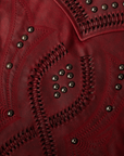 Cossette Jacket - Smoldering Ruby