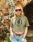 Long Live Rad Women Boxy Crop Graphic Tee