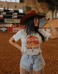 Longhorn Sunset Graphic Tee