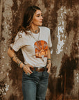 Longhorn Sunset Graphic Tee
