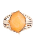 Lucky 7's Ring - Yellow Quartz