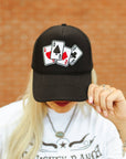 Lucky Aces Patch Trucker Hat