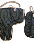 AJ Tack Western Padded Saddle and Bridle Carrier Set