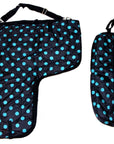 AJ Tack Western Padded Saddle and Bridle Carrier Set