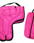 AJ Tack Western Padded Saddle and Bridle Carrier Set