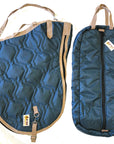 AJ Tack English Padded Saddle and Bridle Carrier Set