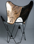 Made In Usa Genuine Leather Butterfly Folding Chair Modern Sling Seat
