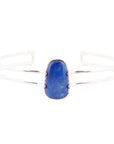 Madeleine Blue Lapis and Sterling Silver Cuff Bracelet
