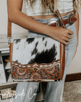 Magdalene Cowhide Concealed Carry Bag by Countryside Co.