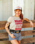 Make America Cowboy Again Stars Graphic Tee