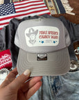 Make America Cowboy Again Trump Trucker Hat