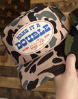 Make It A Double Camo Trucker Hat