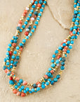 Mandarin Twist Statement Necklace