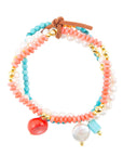 Mandy Colorful Pearl Stretch Bracelet Set
