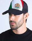 Men's Mexican Pride Baseball Cap - Black