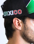 Men's Mexican Pride Baseball Cap - Black