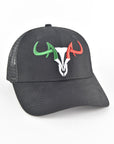 Mens MEXICO 3D Logo Baseball Cap - Black