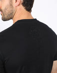 Mens Modern Fit Stretch Crystals T-Shirt
