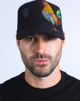Men's Rooster Crest Cap - Black