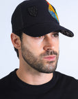 Men's Rooster Crest Cap - Black
