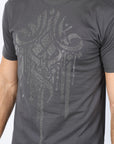 Mens Modern Fit Stretch Crystals T-Shirt