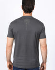 Mens Modern Fit Stretch Crystals T-Shirt