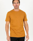 Classic Cotton Knit Camel T-Shirt