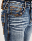 Holt Men's Dark Blue Boot Cut Jeans