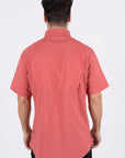Men's Fishing Salmon Short Sleeve Shirt