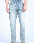 Holt Men's Indigo Slim Boot Cut Jeans
