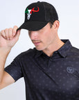Mens MEXICO 3D Logo Baseball Cap - Black