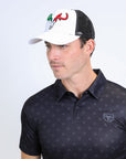 Mens MEXICO 3D Logo Baseball Cap - White