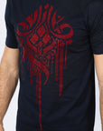 Mens Modern Fit Stretch Crystals T-Shirt