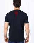 Mens Modern Fit Stretch Crystals T-Shirt