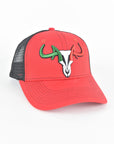 Mens MEXICO 3D Logo Baseball Cap - Red