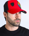 Men's Rooster Crest Cap - Red