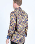 Satin Cotton/Spandex Long Sleeve Shirt