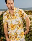 Men's Baroque Print Red Label Polo