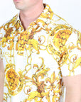 Men's Baroque Print Red Label Polo