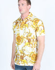 Men's Baroque Print Red Label Polo