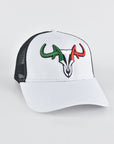 Mens MEXICO 3D Logo Baseball Cap - White