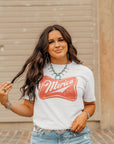 Merica Red Logo Graphic Tee