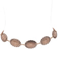 Metal Western Concho Chain Belt