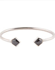 Mirror Image Hematite and Sterling Silver Bracelet
