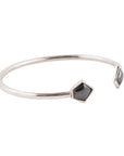 Mirror Image Hematite and Sterling Silver Bracelet