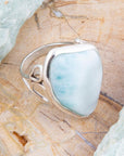 Natural Wonders Blue Larimar and Sterling Silver Ring