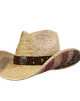 NAVY HEROES PALM STRAW 101 USA