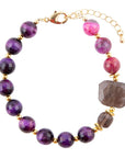 Neims Vibrant Smoky Quartz Bracelet
