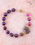 Neims Vibrant Smoky Quartz Bracelet